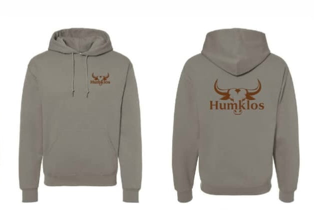 Hoodie gris tête de boeuf