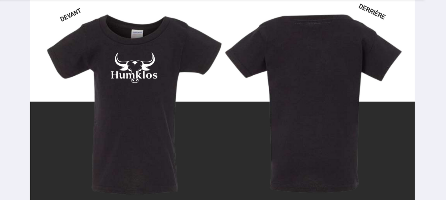 T-shirt jeune enfant (2t à 5t)