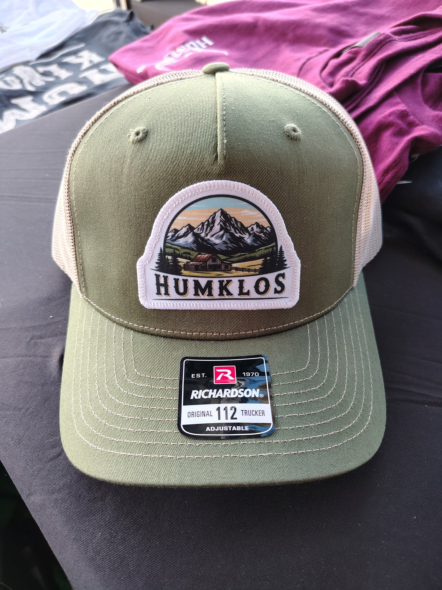 Casquette verte ranch