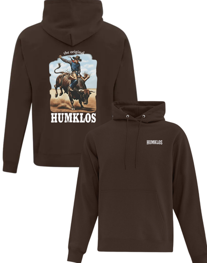 Hoodie brun Bullrider