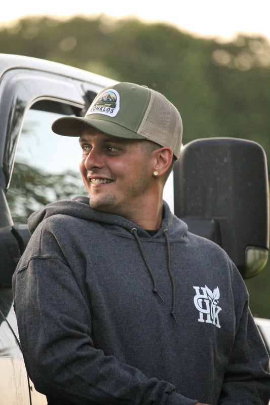 Casquette verte ranch