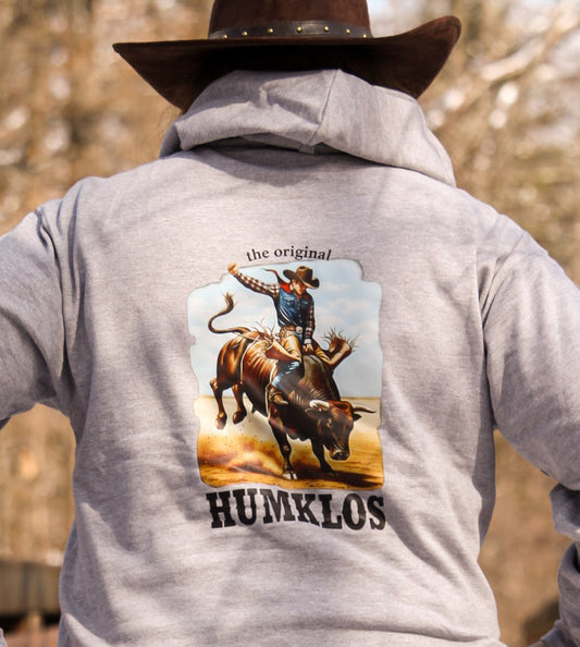 Hoodie gris Bullrider