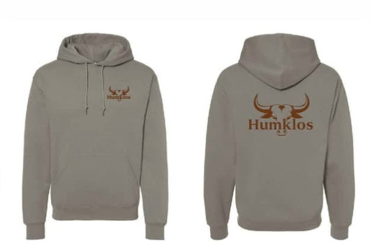Hoodie gris tête de boeuf