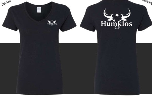 T-shirt col en V