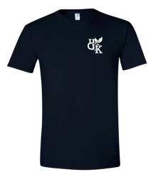 T-shirt noir cheval et vache